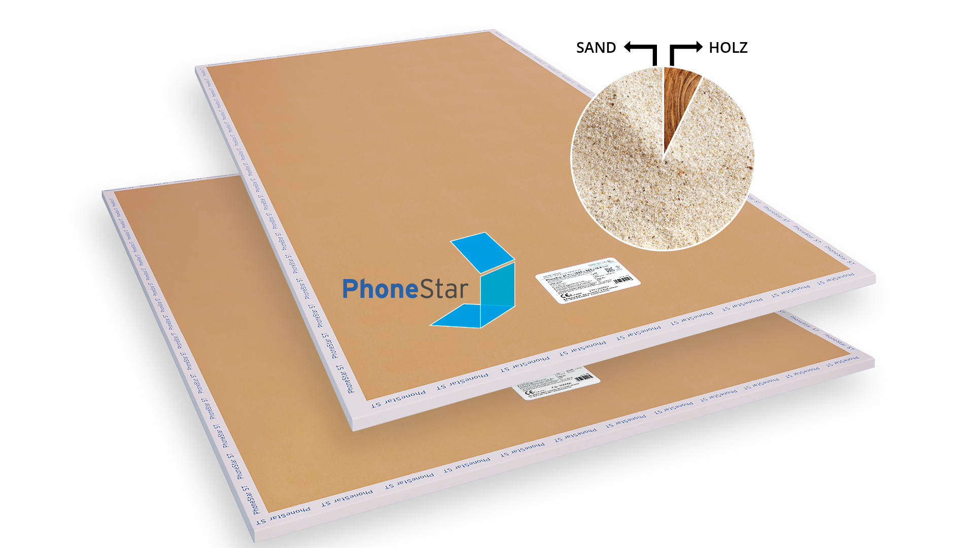 PhoneStar_Platten Sand und Holz