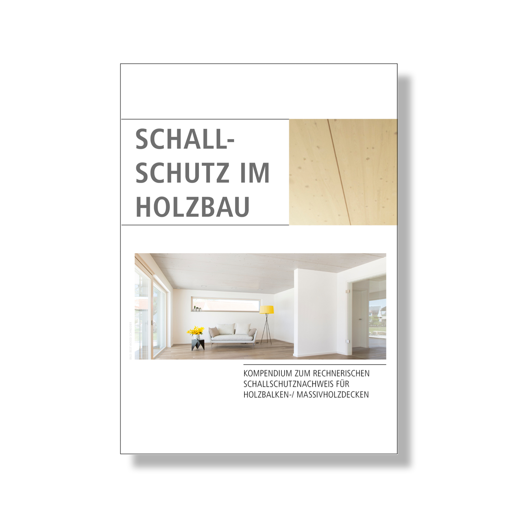Cover Kompendium Schallschutz im Holzbau