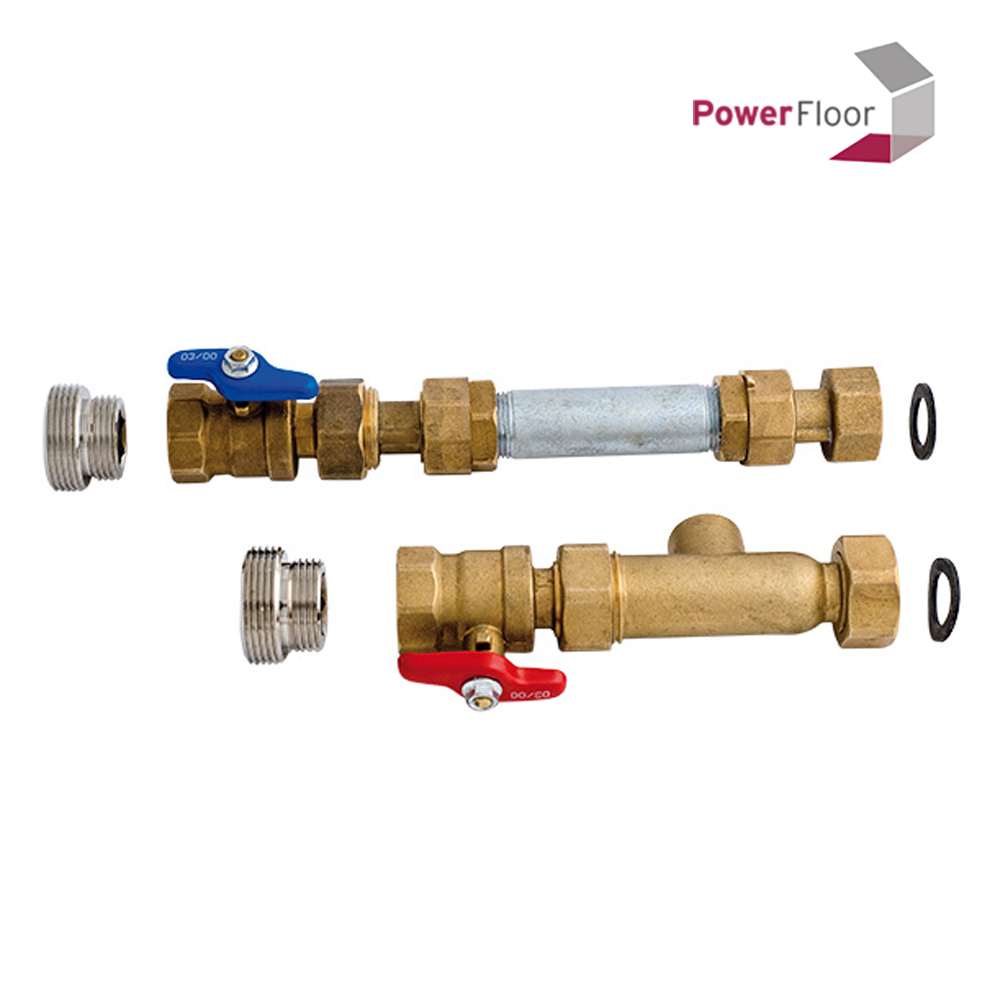 Anschlussgruppe WMZ horizontal Produktbild Anschlussgruppe WMZ horizontal