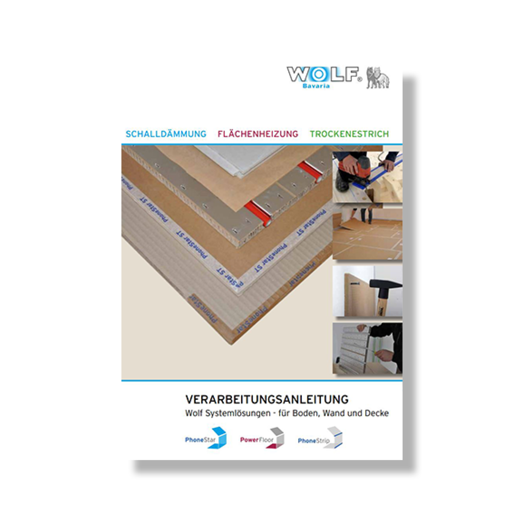 Verarbeitungsanleitung Broschüre Verarbeitungsanleitung Cover