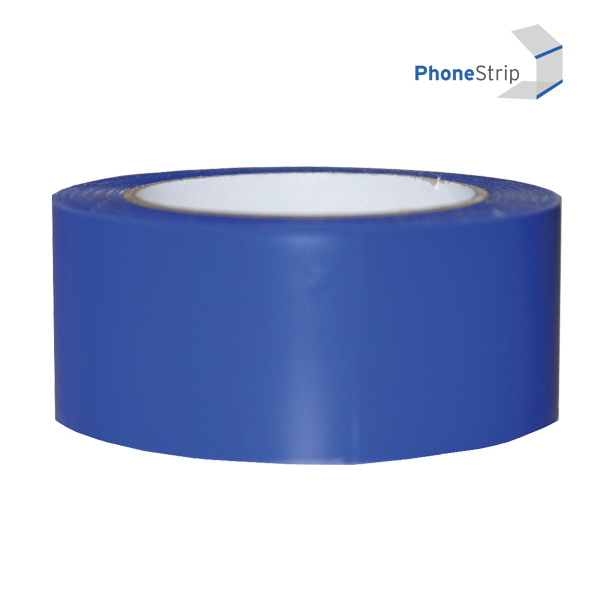 PhoneStrip Tape blauPhoneStrip Tape blauPhoneStrip Tape blau Produktabbildung PhoneStrip Tape Rolle, Farbe blau