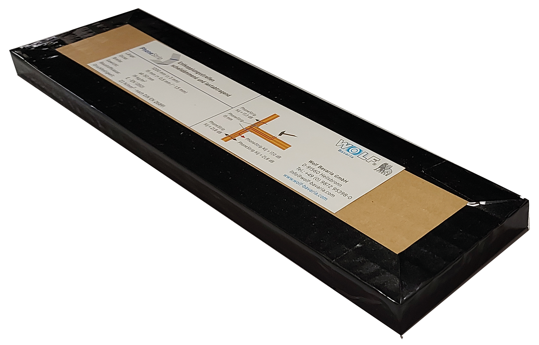 Produktabbildung PhoneStrip Entkopplungsstreifen, Schattenfuge