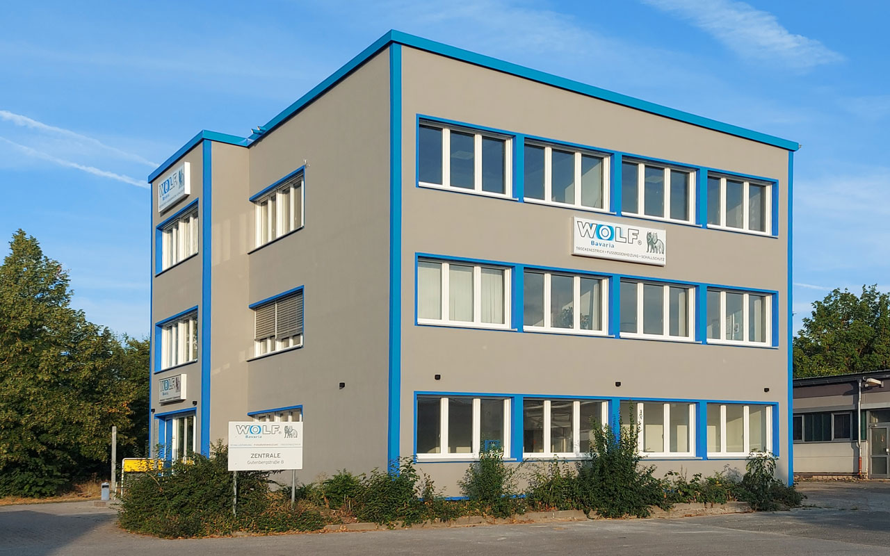 Wolf Bavaria Bürogebäude in Heilsbronn Wolf Bavaria Bürogebäude in Heilsbronn